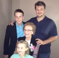 Nathan and his family(June,2014) - nathan-fillion-and-stana-katic photo