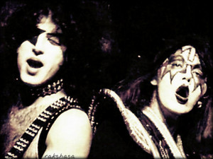 Paul Stanley and Ace Frehely