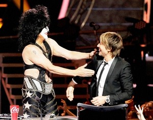  Paul Stanley and Keith Urban