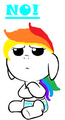 Rainbow Wing is a Grumpy Baby - my-little-pony-friendship-is-magic photo