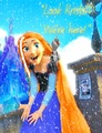 Rapunzel as Anna - frozen fan art
