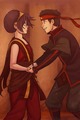 Toph and Aang - avatar-the-last-airbender photo