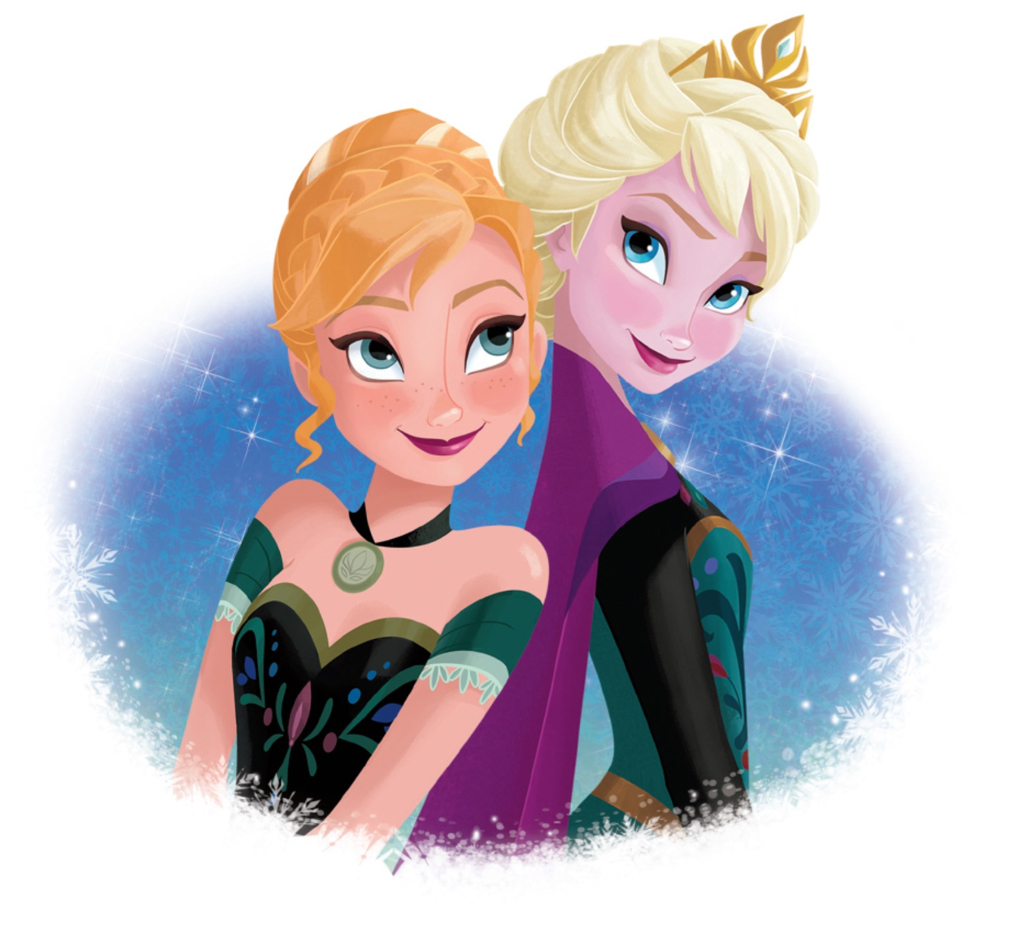 back to back - Elsa and Anna club (frozen) Photo (37164121) - Fanpop