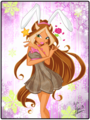 flora-new-year-bunny-by-florainbloom - the-winx-club fan art