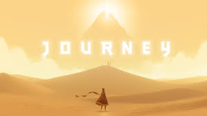  journey in game título screen
