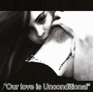  justin bieber, selena gomez,”Our प्यार is Unconditional”2014