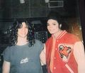  Michael Jackson with Brad Buxer - michael-jackson photo