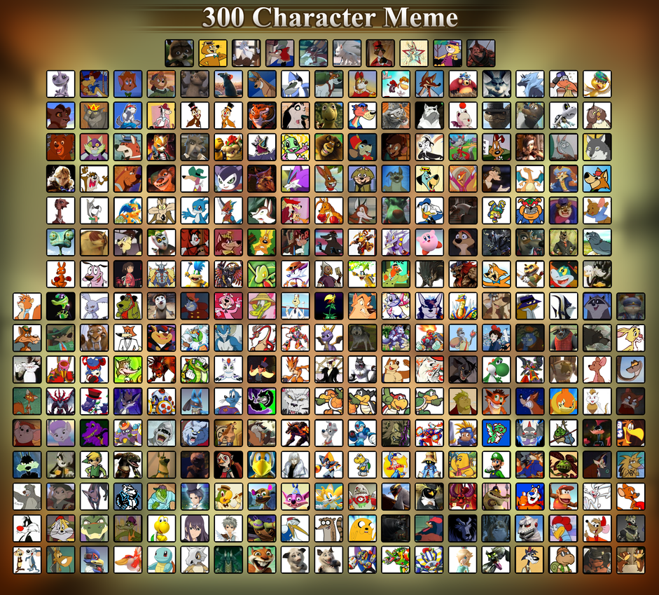 300 Character Meme - Cartoons Photo (37251292) - Fanpop