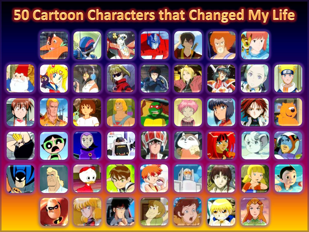 50 Cartoon Characters - Cartoons Photo (37251289) - Fanpop
