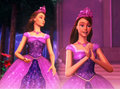 Alexa's Long Purple and Pink Gown - barbie-movies photo