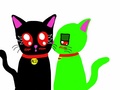 AlixRed Kittens - invader-zim fan art