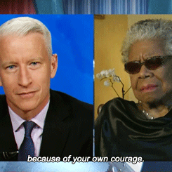 Anderson's interview with Maya Angelou
