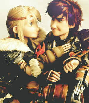  Astrid and Hiccup