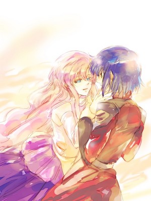 Athrun Zala and Lacus Clyne <3 | Mobile Suit Gundam SEED