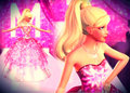 Barbie's Long Sparkly Gown - barbie-movies photo