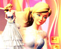 Barbie's Long White Gown - barbie-movies photo