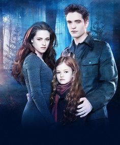 Bella,Renesmee,Edward