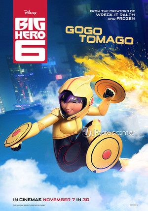  Big Hero 6 Posters - GoGo Tomago