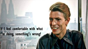 Bowie quotes <3