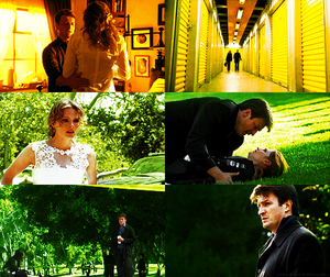  Caskett in yellow and green