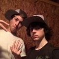 Chandler and his friend Gary - chandler-riggs photo