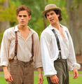 Damon and Stefan  - the-vampire-diaries-tv-show photo