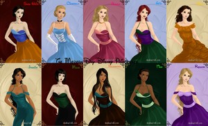  डिज़्नी princesses