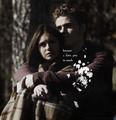 Elena and Stefan  - the-vampire-diaries-tv-show fan art
