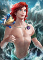 Genderbend Ariel - disney-princess fan art