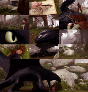  HTTYD - the Downed Dragon
