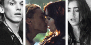  Jace and Clary Gif