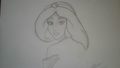 Jasmine drawing - disney-princess fan art