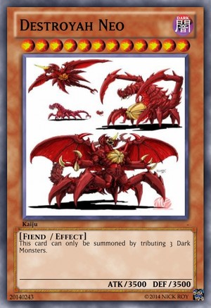 Kaiju Card - Destroyah
