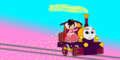 Lady & Princess Vanellope spread out Gold Dust - thomas-the-tank-engine photo
