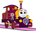 Lady with 4th of July Decorations - thomas-the-tank-engine photo