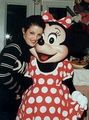 Lisa Marie Presley And Minnie Mouse Back In 1994 - disney photo