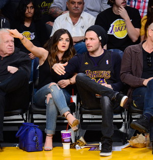  Lucy @ Lakers Game in LA - April 13th