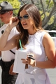 Lucy on the set of Extra in Universal City - May 14th - lucy-hale photo