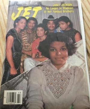  Michael And Janet ON The Cover Of JET Magazine