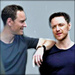 Michael and James - james-mcavoy-and-michael-fassbender icon
