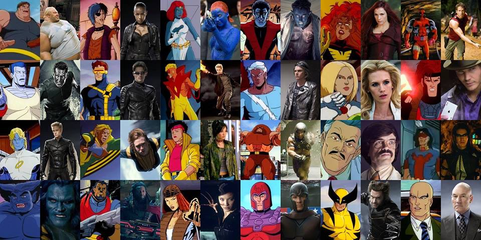 Movies vs. Cartoon - X-Men Photo (37201332) - Fanpop