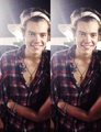 OMFG my fave shirt on him and bandanna :)                     - harry-styles photo