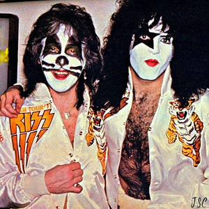 Paul Stanley and Peter Criss