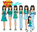 Phineas and Ferb fashion: Stacy - phineas-and-ferb fan art