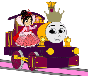  Princess Lady with Princess Vanellope and her Crown