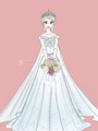 Queen Elsa in her  Wedding dress - disney-princess photo
