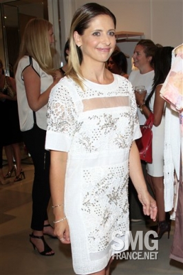 Sarah at Rebecca Taylor's Little White Dress Collection Launch, LA (June 12th, 2014)