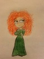 Sassy lil Merida Doodle - disney-princess fan art