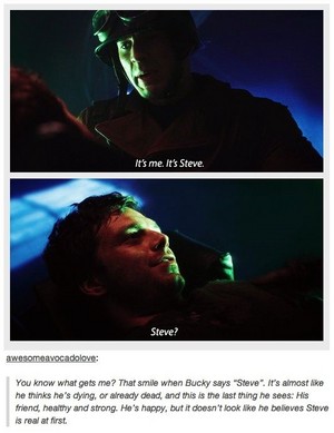 Some tumblr posts about Steve and Bucky... ★