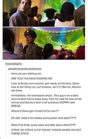  Some tumblr posts about Steve and Bucky... ★